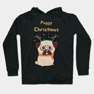 Puggy Christmas Hoodie